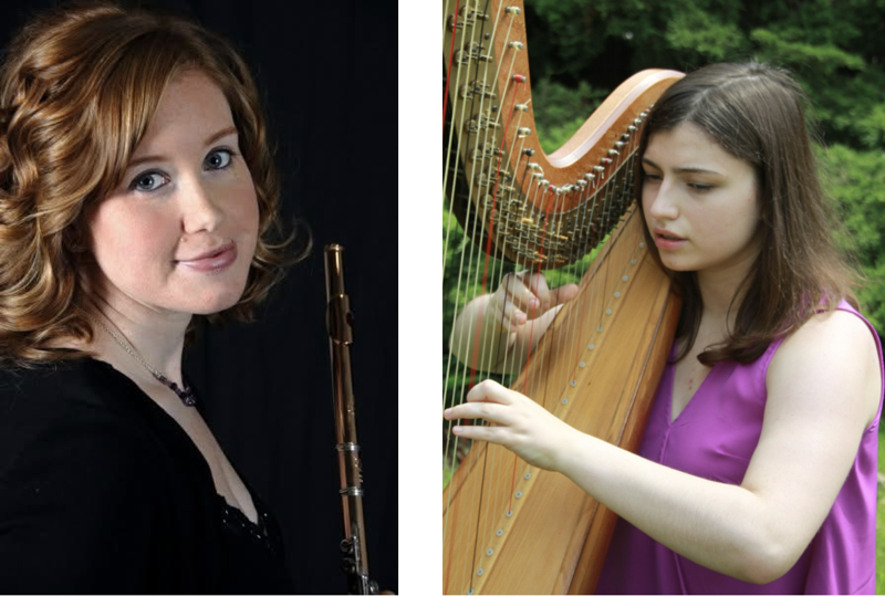 Tawnya Convoy, flute & Daniella Kistemaker, harp